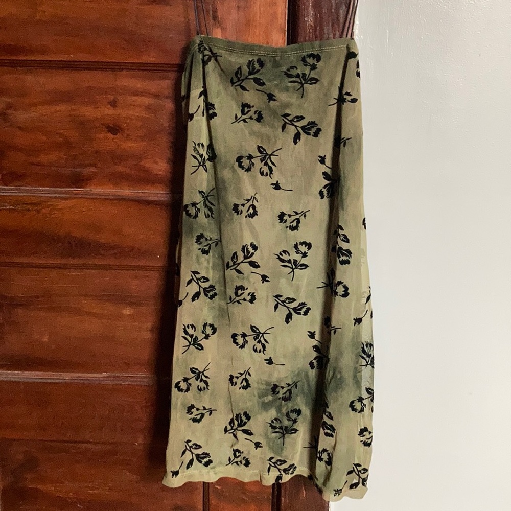 Forest nymph spaghetti strap dress